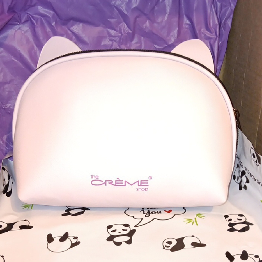 The Crème Shop x Hello Kitty White Cosmetic Bag - Picture 2 of 2